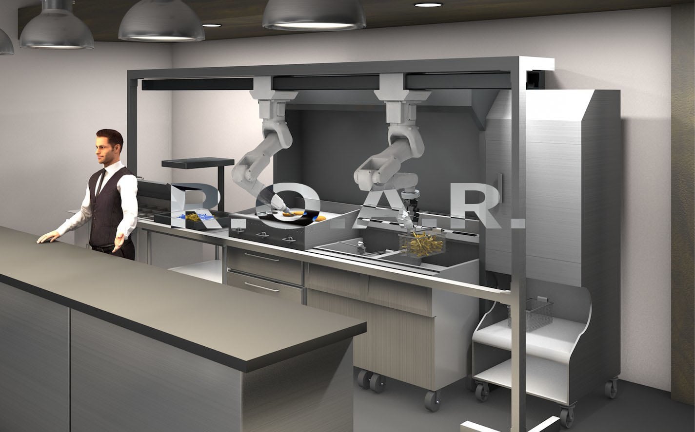 Miso Robotics Reimagines Kitchen Automation with Robotic Kitchen Assistant on a Rail